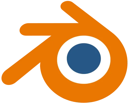 Blender 3D Software Logo - 3D-Modellierung und Rendering