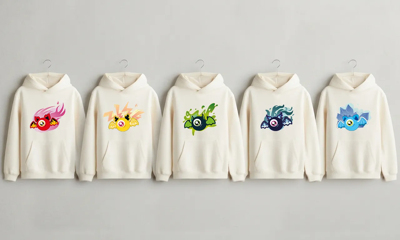 Verspielte Merchandise Illustration und Grafikdesign für den YouTuber Arazhul